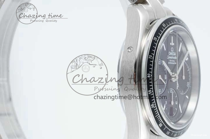 0320 Speedmaster Racing Master SS HKF Best Edition Black Dial on SS Bracelet A Versatile 7810